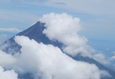 Mayon Volcano.